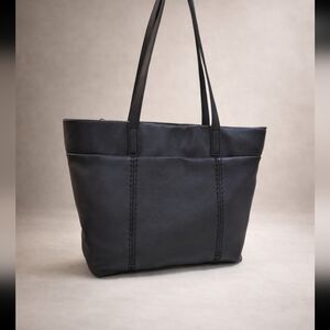 The Sak Black Melrose Metro Zip Tote Bag